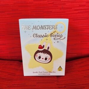 Blind Box The Monsters Classic Series Plush Light Up Keychain Authentic Pop Mart